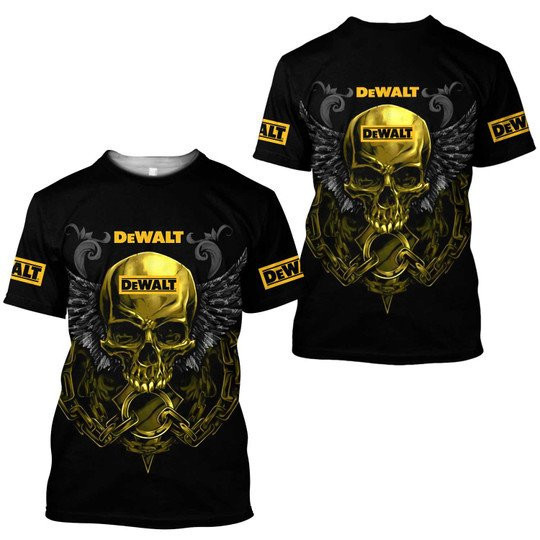 Dewalt Beautiful Tools 3D All Over Printed T-Shirt Ver15 - Famjoys Dewalt Beautiful Tools 3D All Over Printed T-Shirt Ver15 - Famjoys