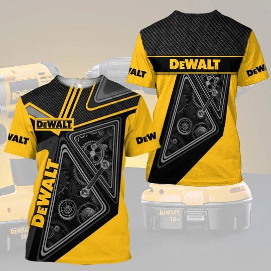 Dewalt Beautiful Tools 3D All Over Printed T-Shirt Ver35 - Famjoys Dewalt Beautiful Tools 3D All Over Printed T-Shirt Ver35 - Famjoys
