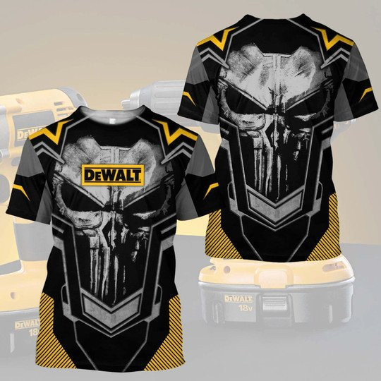 Dewalt Beautiful Tools 3D All Over Printed T-Shirt Ver39 - Famjoys Dewalt Beautiful Tools 3D All Over Printed T-Shirt Ver39 - Famjoys