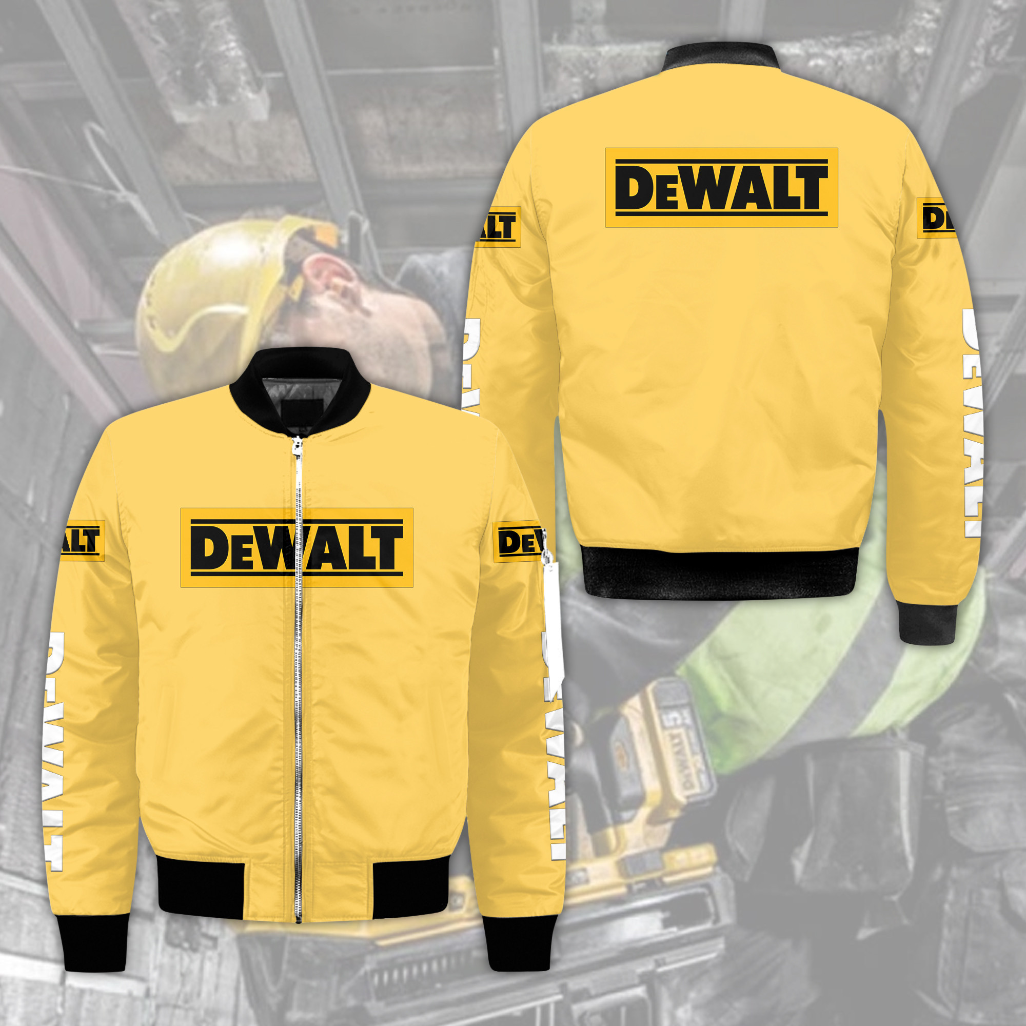 Dewalt Bomber Jacket - Famjoys Dewalt Bomber Jacket - Famjoys