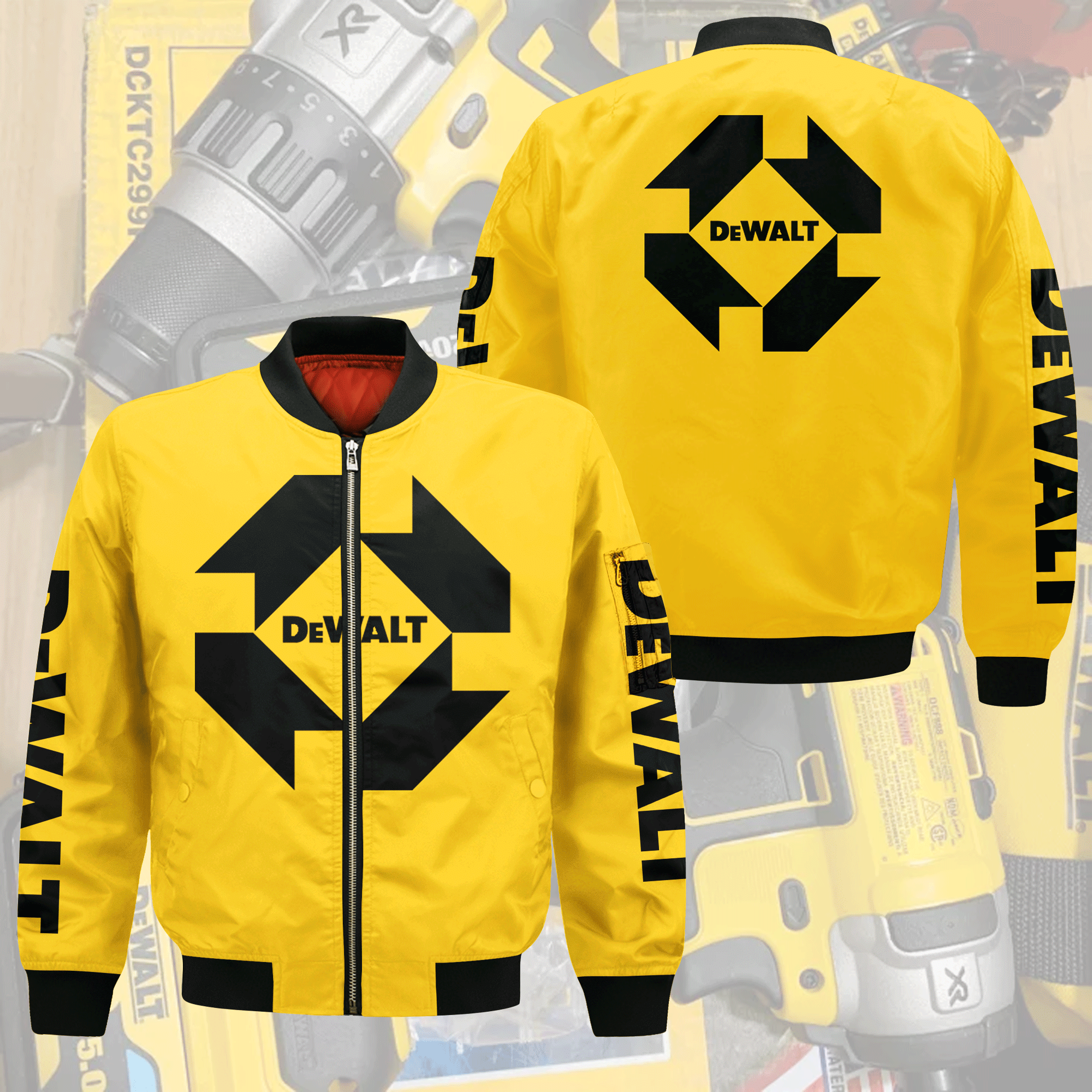 Dewalt Bomber Jacket - Famjoys Dewalt Bomber Jacket - Famjoys