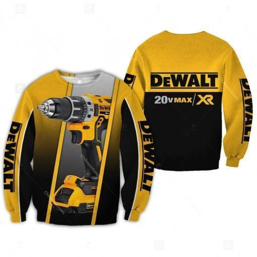 Dewalt Drill Tool 3D All Over Printed Clothes Ver 72 - Famjoys Dewalt Drill Tool 3D All Over Printed Clothes Ver 72 - Famjoys