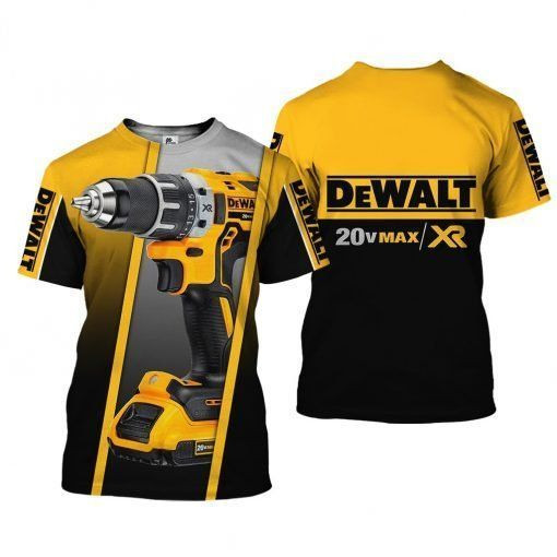 Dewalt Drill Tool 3D All Over Printed Clothes Ver 72 - Famjoys Dewalt Drill Tool 3D All Over Printed Clothes Ver 72 - Famjoys
