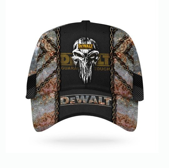 Dewalt Guaranteed Tough Art Rust Effect Printed Hat