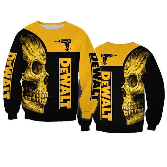 Dewalt Skull 3D All Over Printed Clothes Ver 63 - Famjoys Dewalt Skull 3D All Over Printed Clothes Ver 63 - Famjoys