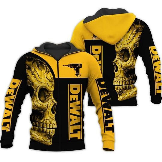 Dewalt Skull 3D All Over Printed Clothes Ver 63 - Famjoys Dewalt Skull 3D All Over Printed Clothes Ver 63 - Famjoys