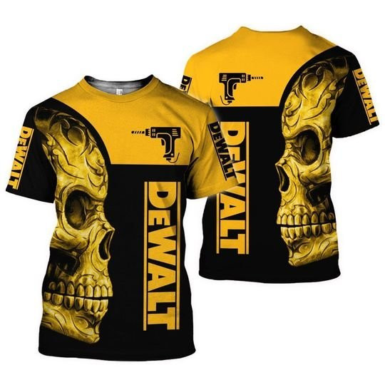 Dewalt Skull 3D All Over Printed Clothes Ver 63 - Famjoys Dewalt Skull 3D All Over Printed Clothes Ver 63 - Famjoys