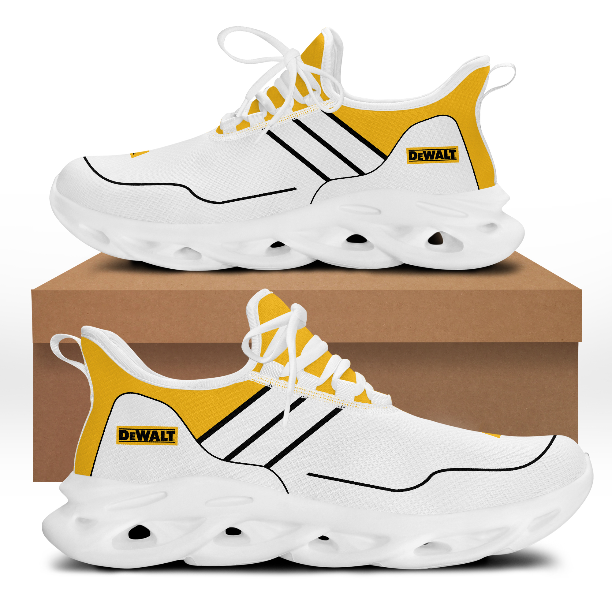 Dewalt Sneakers Shoes - Famjoys Dewalt Sneakers Shoes - Famjoys