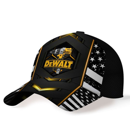 Dewalt Us Flag Dw Mechanic Tool Brand Printed Hat - Famjoys Dewalt Us Flag Dw Mechanic Tool Brand Printed Hat - Famjoys