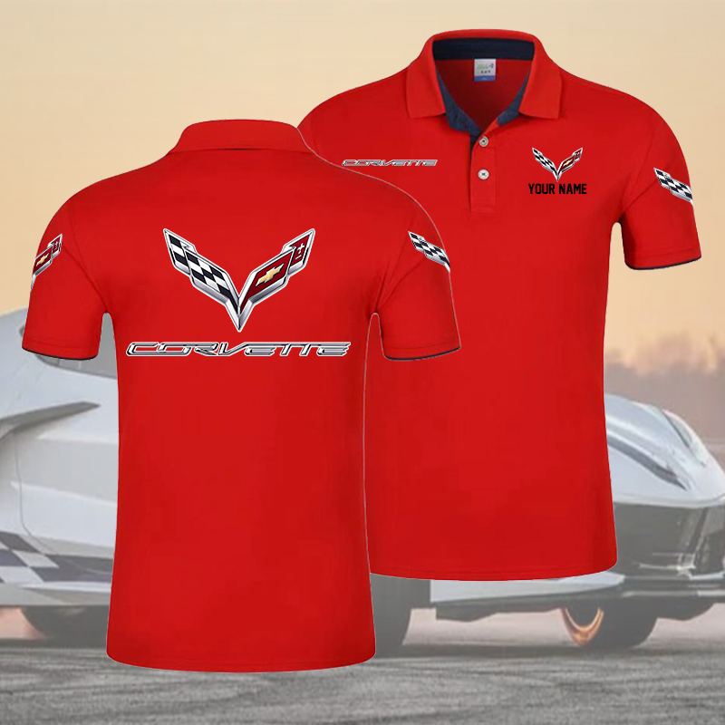 DGYLPC1418 Chevrolet Corvette C7 Polo Shirt - Famjoys DGYLPC1418 Chevrolet Corvette C7 Polo Shirt - Famjoys