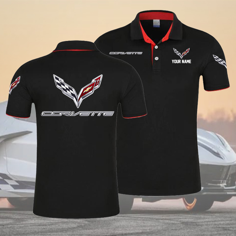 DGYLPC1418 Chevrolet Corvette C7 Polo Shirt - Famjoys DGYLPC1418 Chevrolet Corvette C7 Polo Shirt - Famjoys