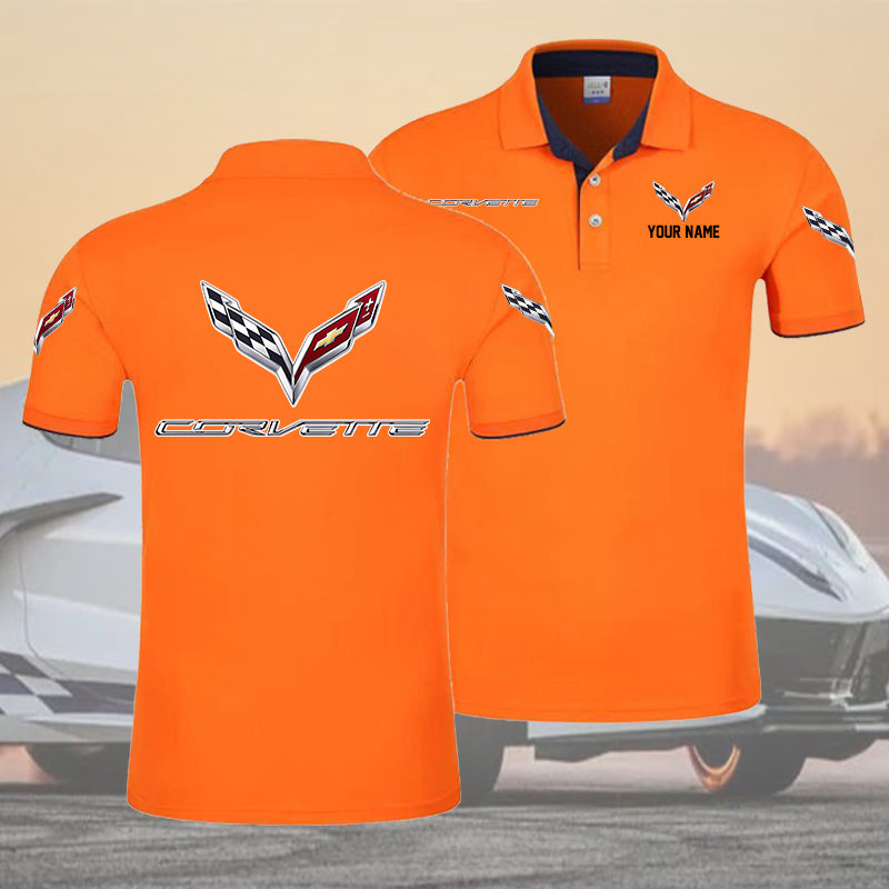 DGYLPC1418 Chevrolet Corvette C7 Polo Shirt - Famjoys DGYLPC1418 Chevrolet Corvette C7 Polo Shirt - Famjoys
