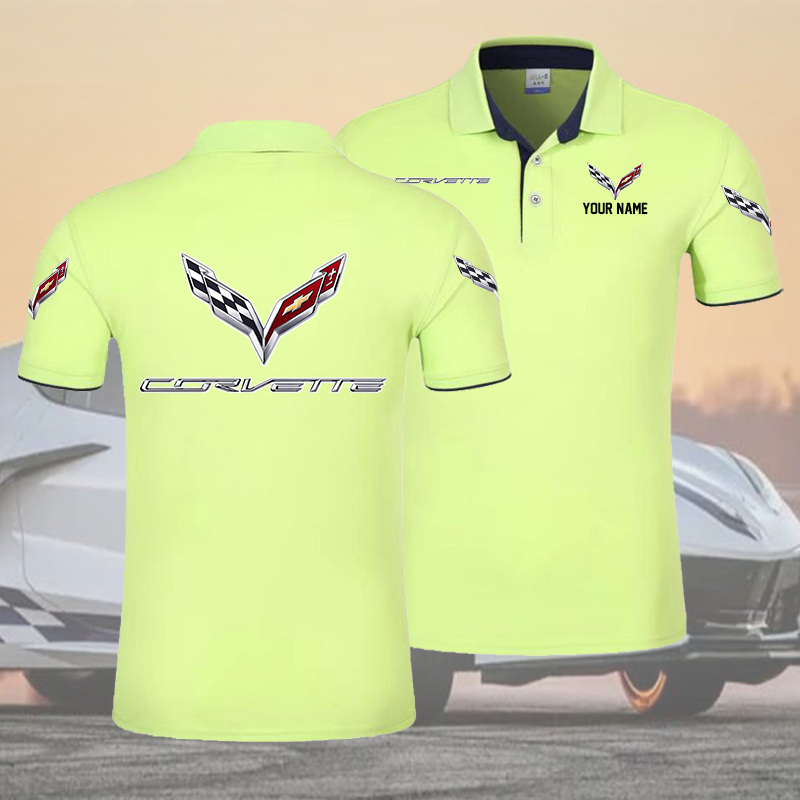 DGYLPC1418 Chevrolet Corvette C7 Polo Shirt - Famjoys DGYLPC1418 Chevrolet Corvette C7 Polo Shirt - Famjoys