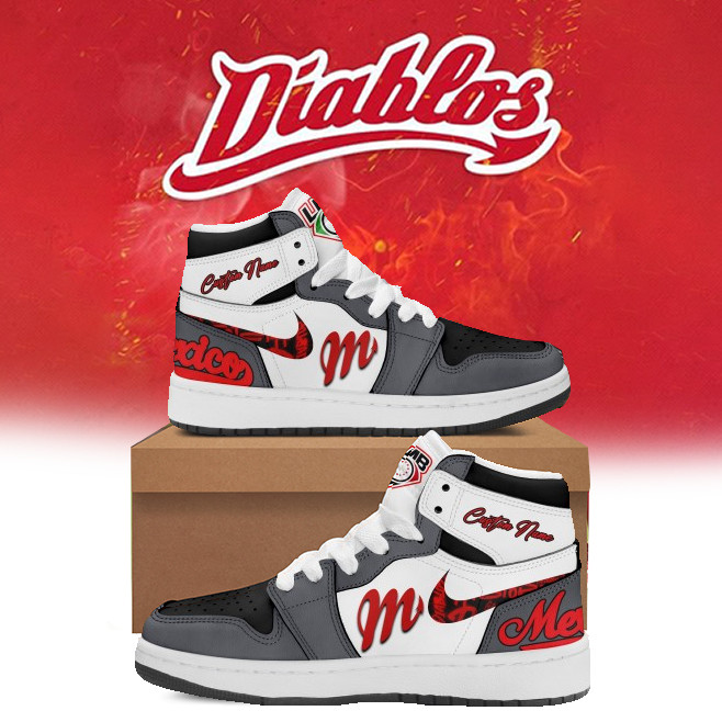 Diablos Rojos del México Sports Shoes v2 - Famjoys Diablos Rojos del México Sports Shoes v2 - Famjoys