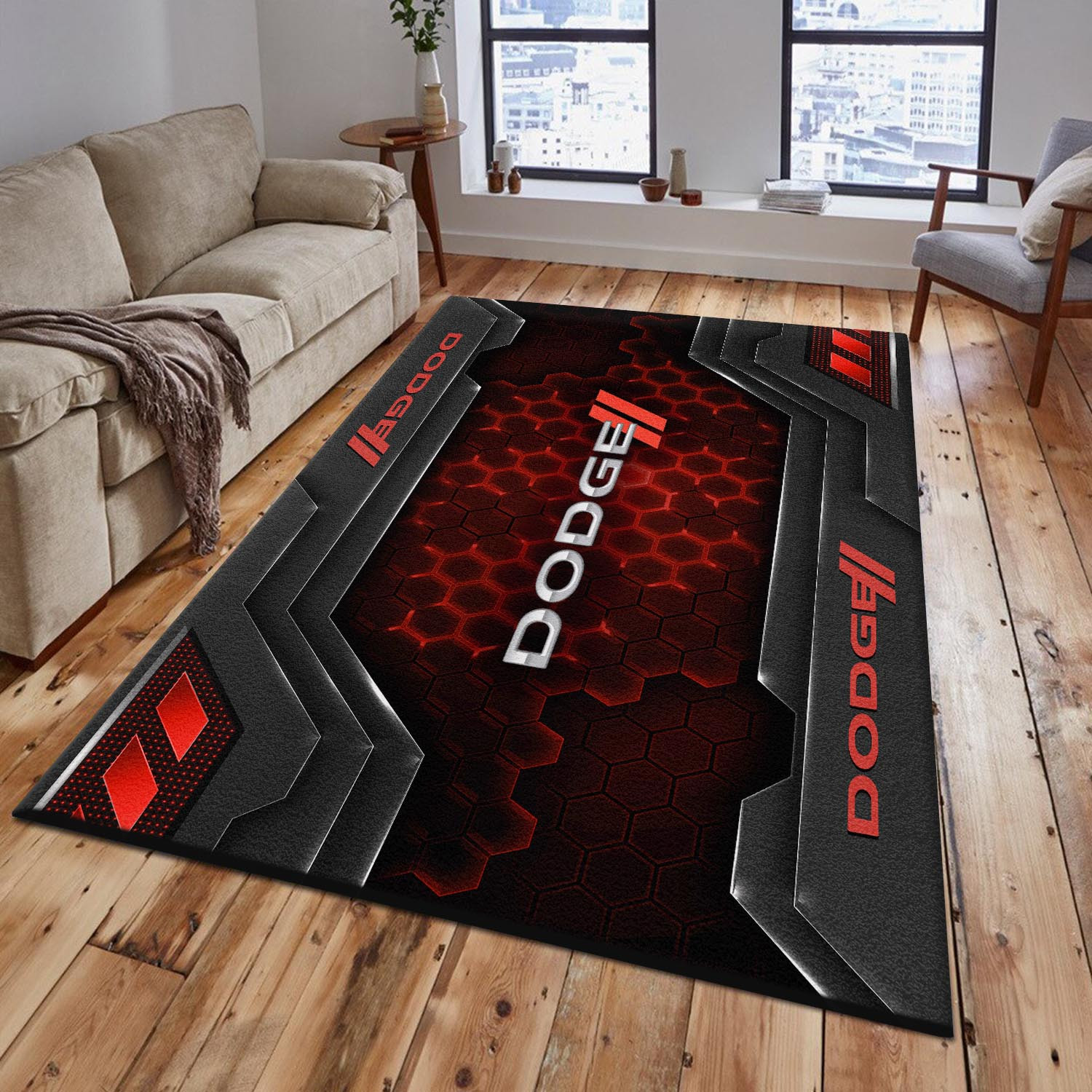 Dodge Area Rugs 0287 - Famjoys Dodge Area Rugs 0287 - Famjoys