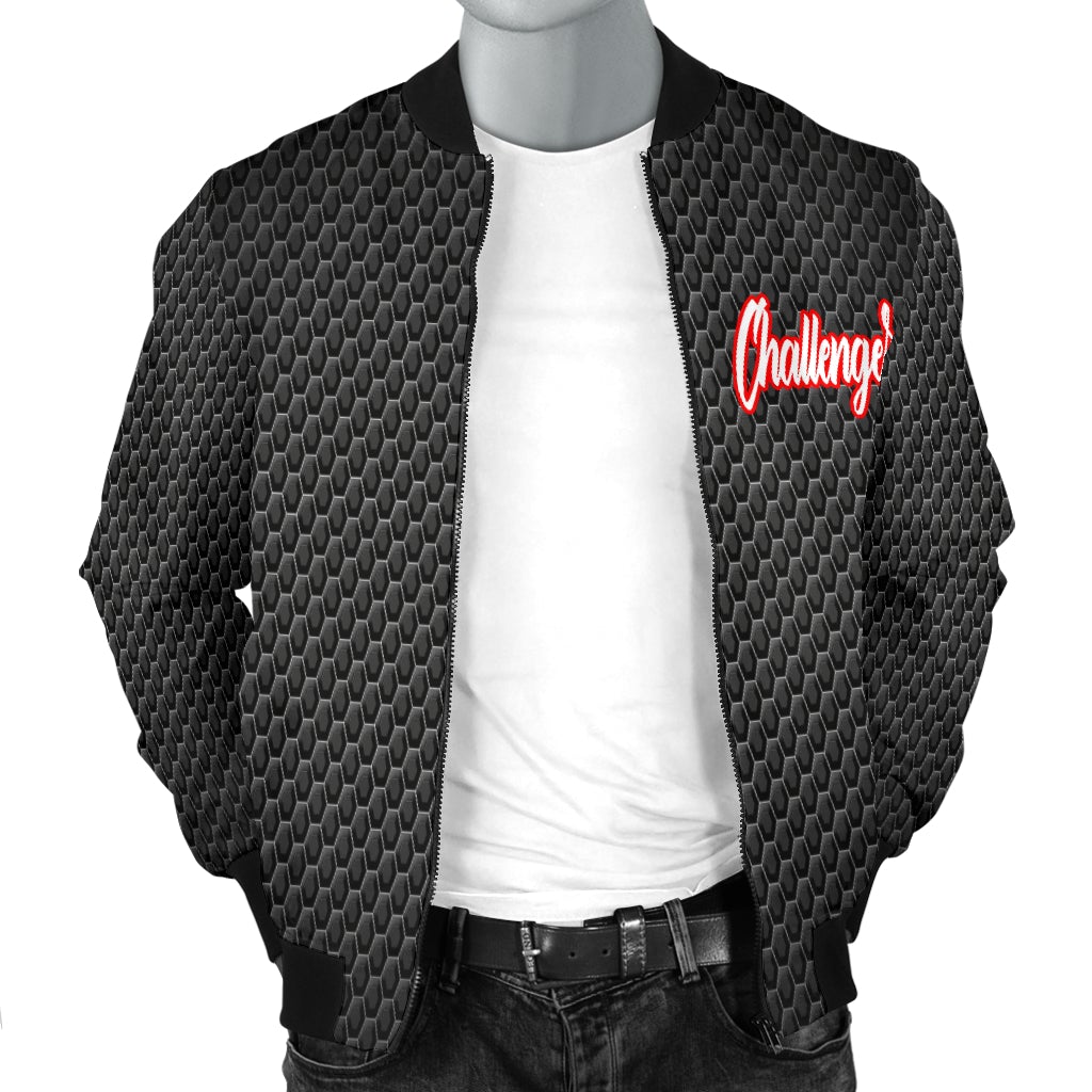 Dodge Challenger Men's Bomber Jacket MT - Famjoys Dodge Challenger Men's Bomber Jacket MT - Famjoys