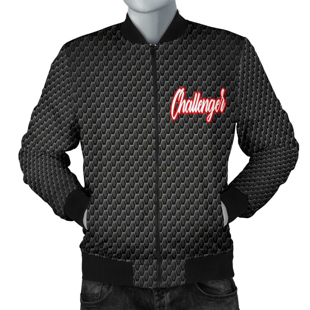 Dodge Challenger Men's Bomber Jacket MT - Famjoys Dodge Challenger Men's Bomber Jacket MT - Famjoys