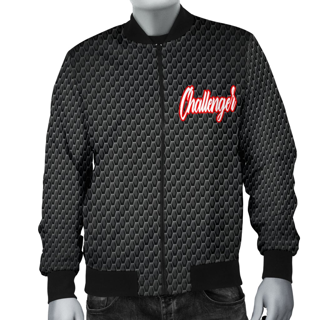 Dodge Challenger Men's Bomber Jacket MT - Famjoys Dodge Challenger Men's Bomber Jacket MT - Famjoys