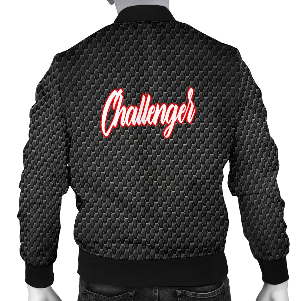 Dodge Challenger Men's Bomber Jacket MT - Famjoys Dodge Challenger Men's Bomber Jacket MT - Famjoys