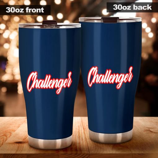 Dodge Challenger Tumbler Blue - Famjoys Dodge Challenger Tumbler Blue - Famjoys