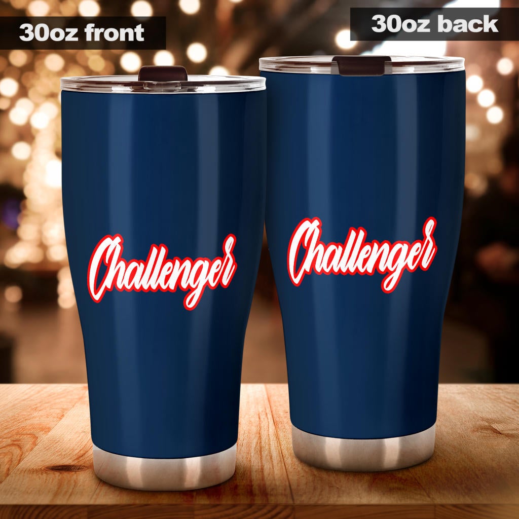 Dodge Challenger Tumbler Blue - Famjoys Dodge Challenger Tumbler Blue - Famjoys