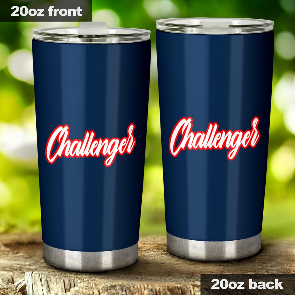 Dodge Challenger Tumbler Blue - Famjoys Dodge Challenger Tumbler Blue - Famjoys