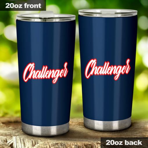 Dodge Challenger Tumbler Blue - Famjoys Dodge Challenger Tumbler Blue - Famjoys