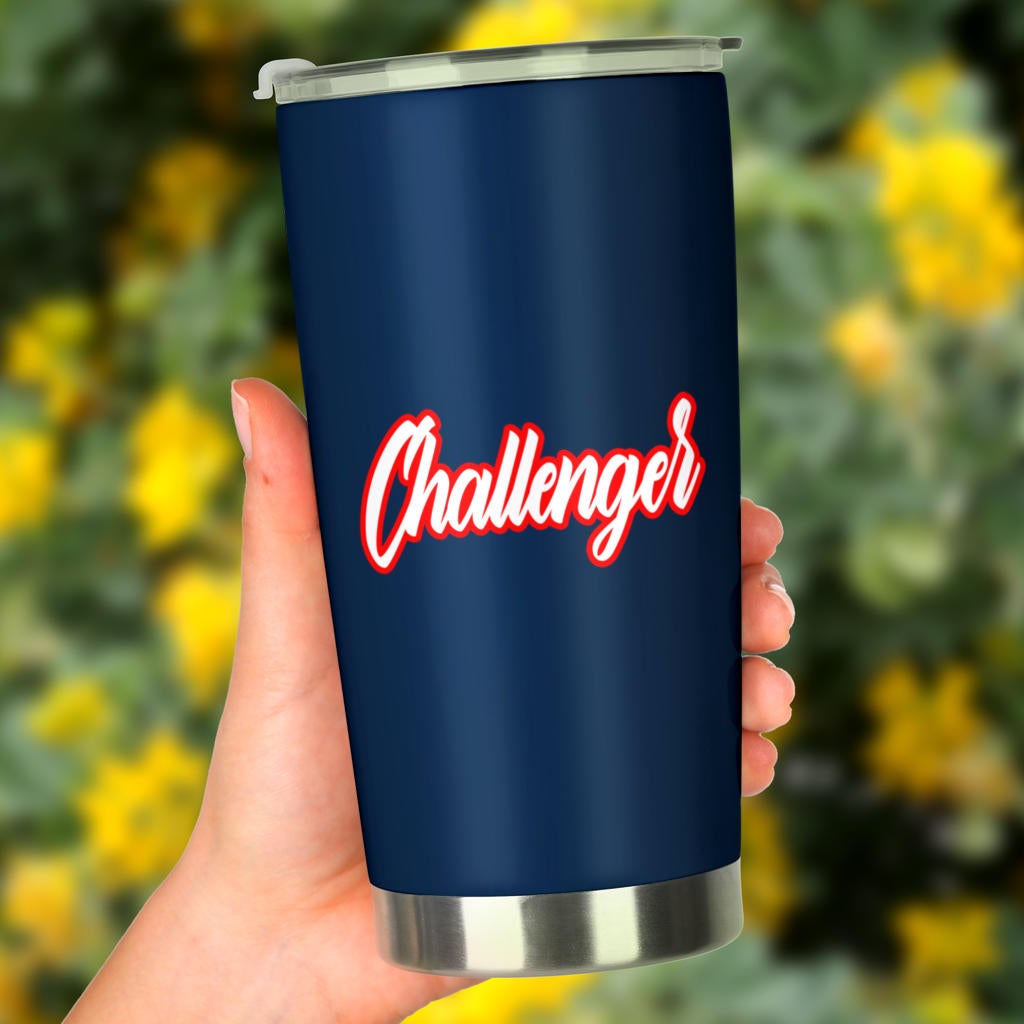 Dodge Challenger Tumbler Blue - Famjoys Dodge Challenger Tumbler Blue - Famjoys
