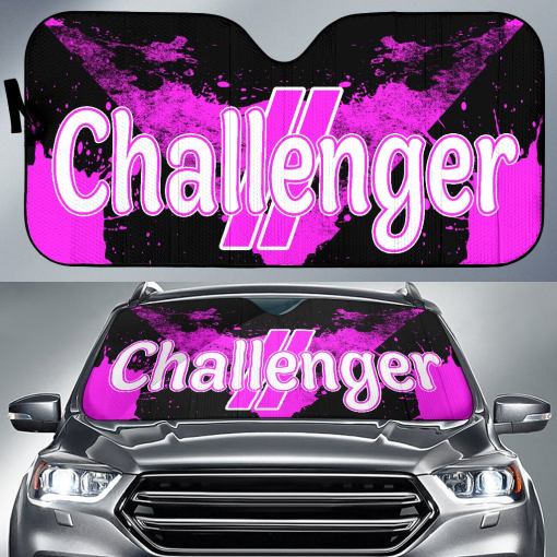 Dodge Challenger Windshield Sun Shade Pink - Famjoys Dodge Challenger Windshield Sun Shade Pink - Famjoys
