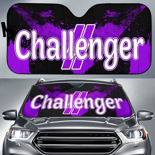 Dodge Challenger Windshield Sun Shade Purple - Famjoys Dodge Challenger Windshield Sun Shade Purple - Famjoys