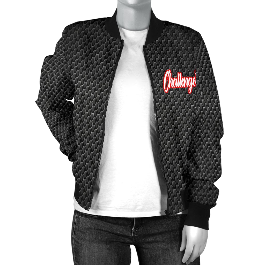 Dodge Challenger Women's Bomber Jacket MT - Famjoys Dodge Challenger Women's Bomber Jacket MT - Famjoys