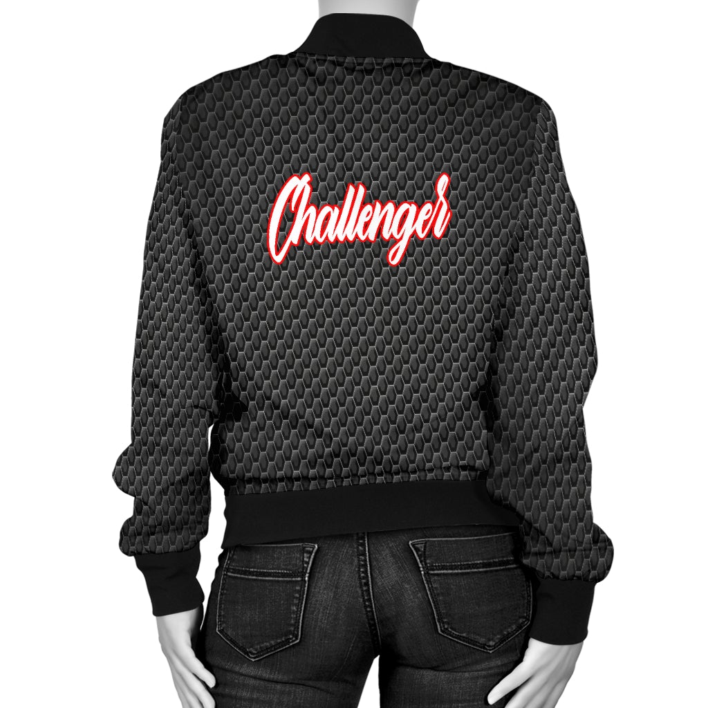 Dodge Challenger Women's Bomber Jacket MT - Famjoys Dodge Challenger Women's Bomber Jacket MT - Famjoys
