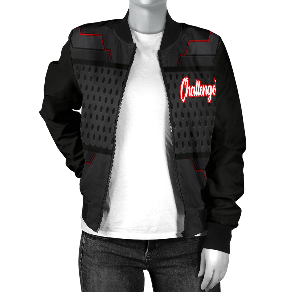Dodge Challenger Women's Bomber Jacket MX - Famjoys Dodge Challenger Women's Bomber Jacket MX - Famjoys