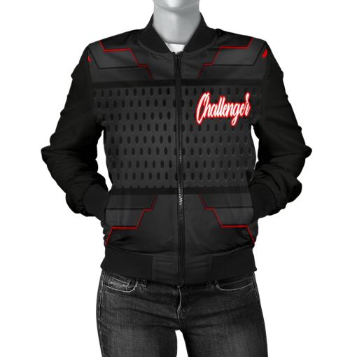 Dodge Challenger Women's Bomber Jacket MX - Famjoys Dodge Challenger Women's Bomber Jacket MX - Famjoys