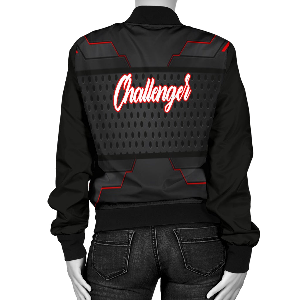 Dodge Challenger Women's Bomber Jacket MX - Famjoys Dodge Challenger Women's Bomber Jacket MX - Famjoys