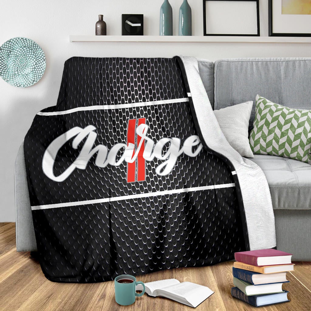 Dodge Charger Blanket - Famjoys Dodge Charger Blanket - Famjoys