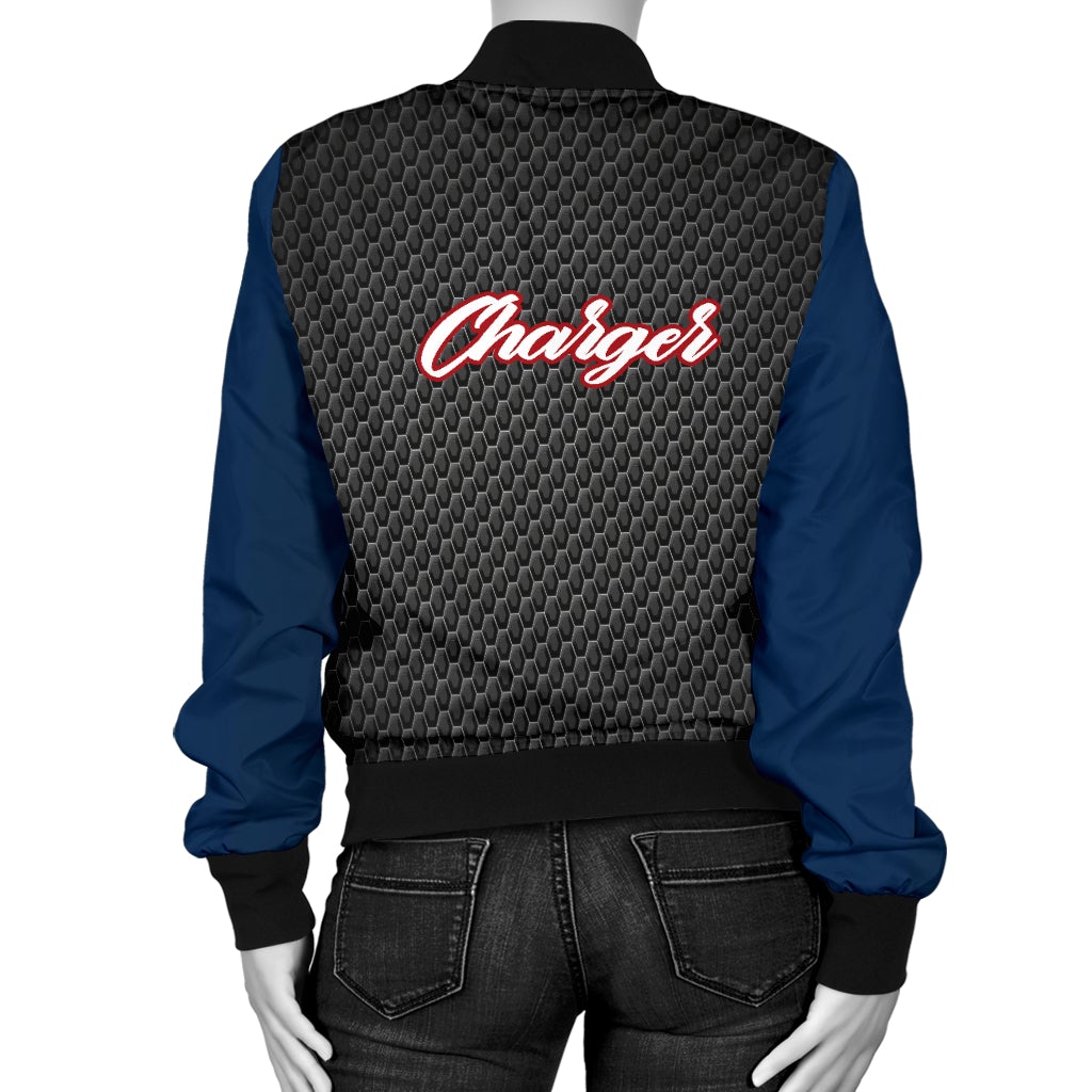 Dodge Charger Women's Bomber Jacket BA - Famjoys Dodge Charger Women's Bomber Jacket BA - Famjoys
