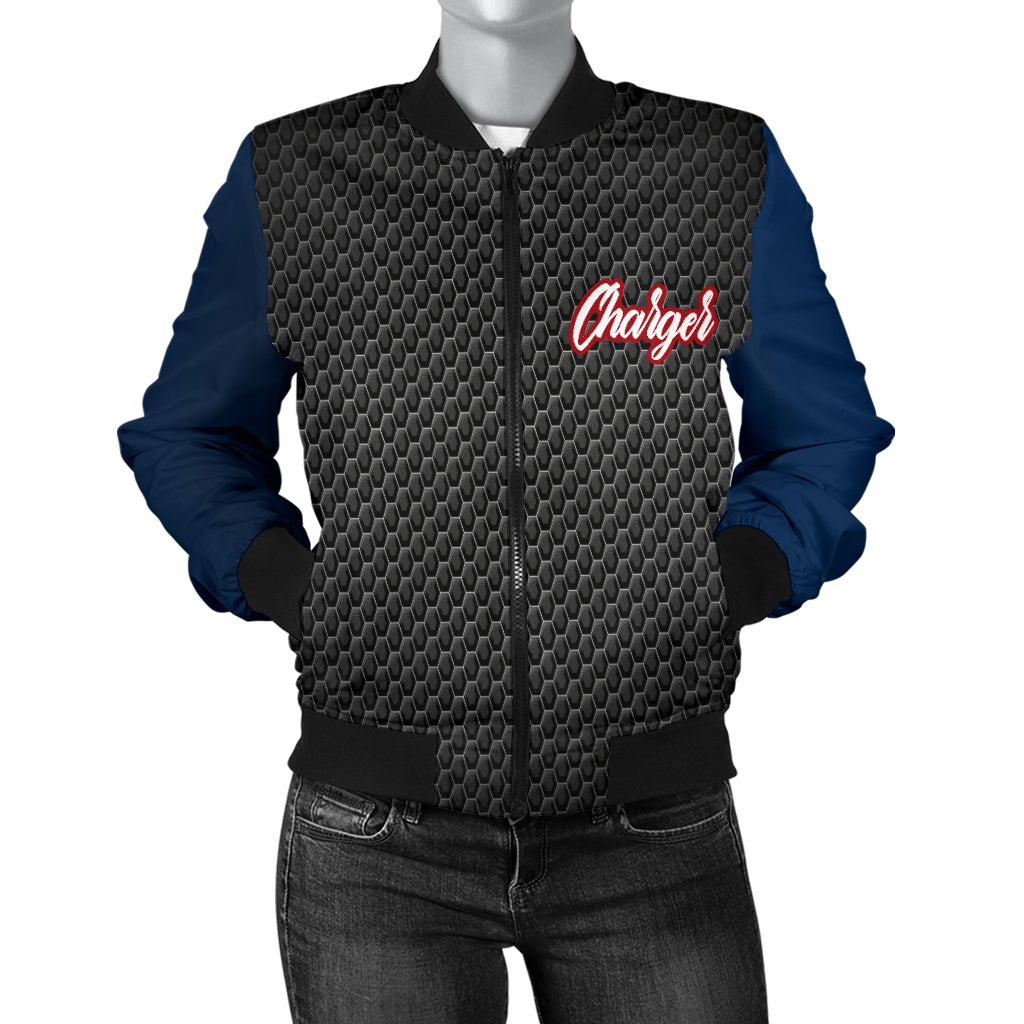 Dodge Charger Women's Bomber Jacket BA - Famjoys Dodge Charger Women's Bomber Jacket BA - Famjoys