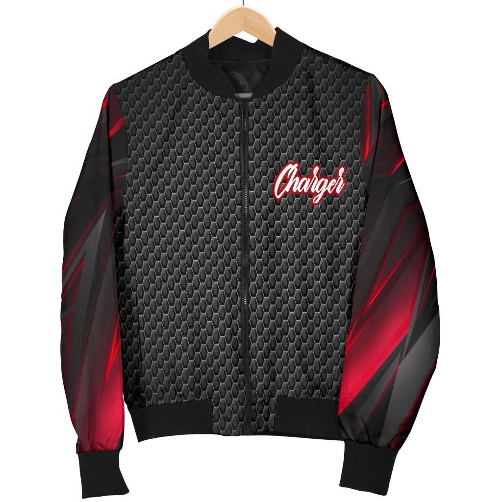Dodge Charger Women's Bomber Jacket RA - Famjoys Dodge Charger Women's Bomber Jacket RA - Famjoys