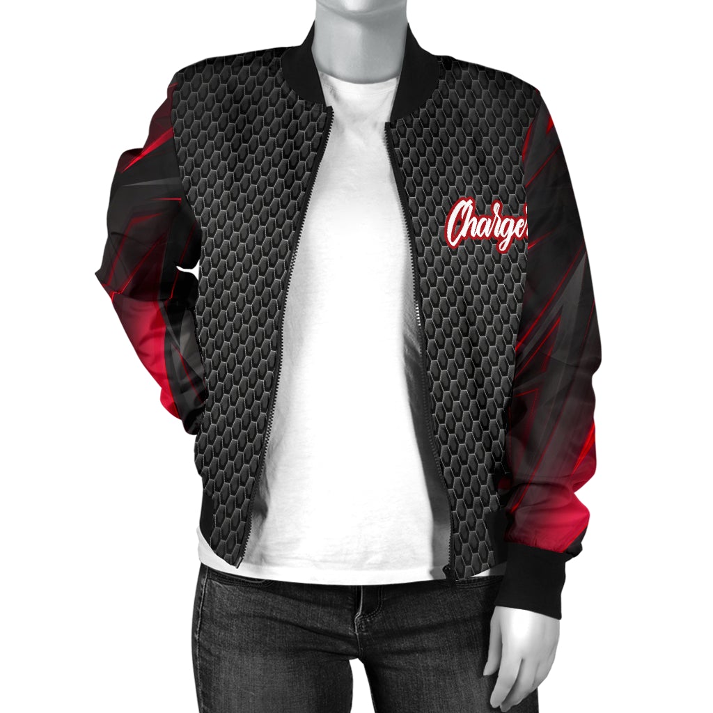 Dodge Charger Women's Bomber Jacket RA - Famjoys Dodge Charger Women's Bomber Jacket RA - Famjoys