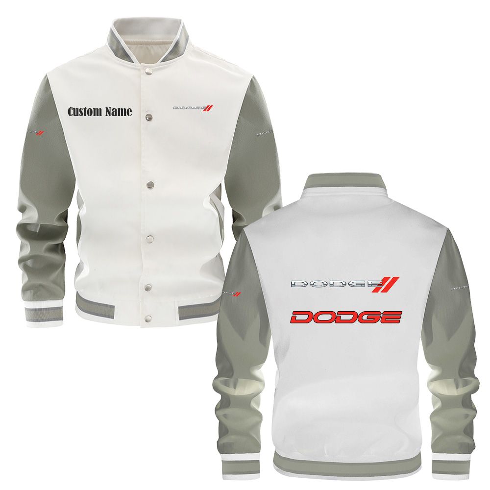 Dodge Varsity Jacket, Baseball jacket, Letterman Jacket Customize Name, Multicolor - Famjoys Dodge Varsity Jacket, Baseball jacket, Letterman Jacket Customize Name, Multicolor - Famjoys
