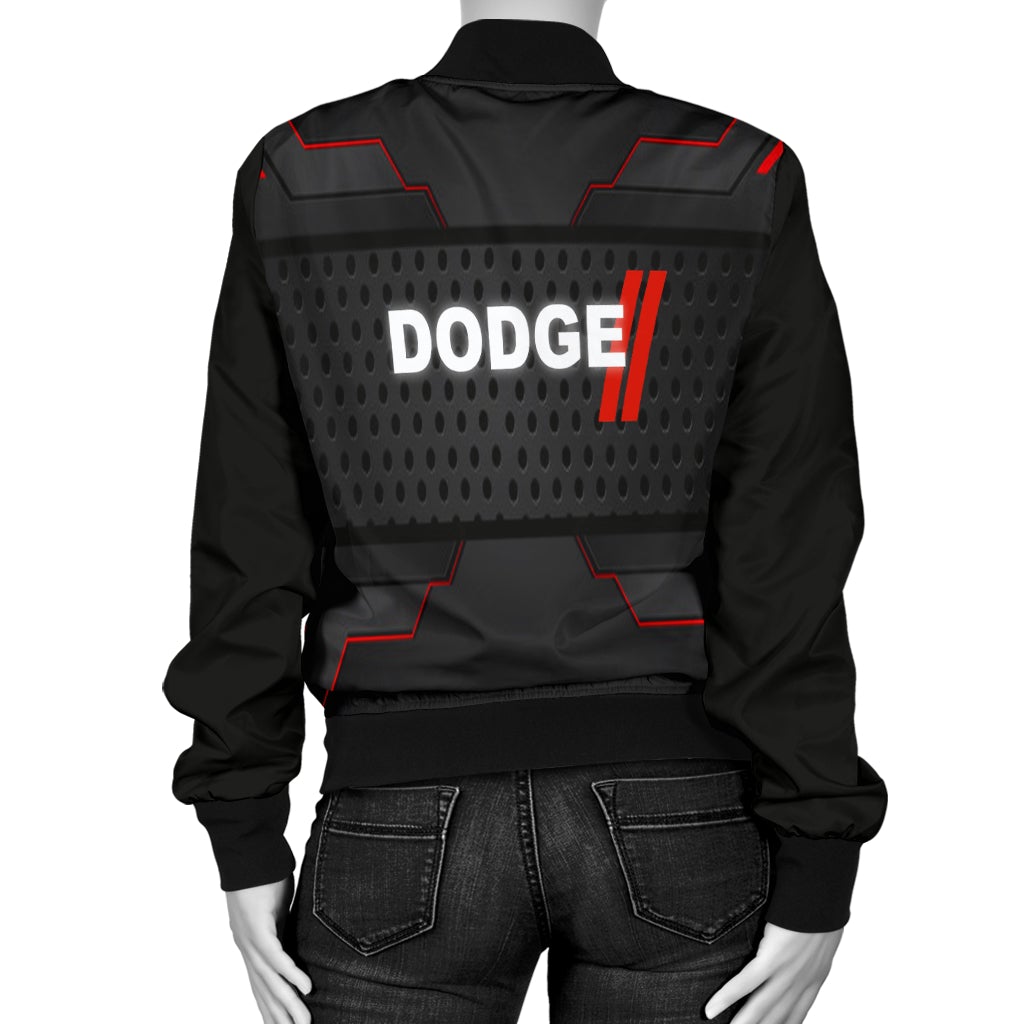 Dodge Women's Bomber Jacket MX - Famjoys Dodge Women's Bomber Jacket MX - Famjoys