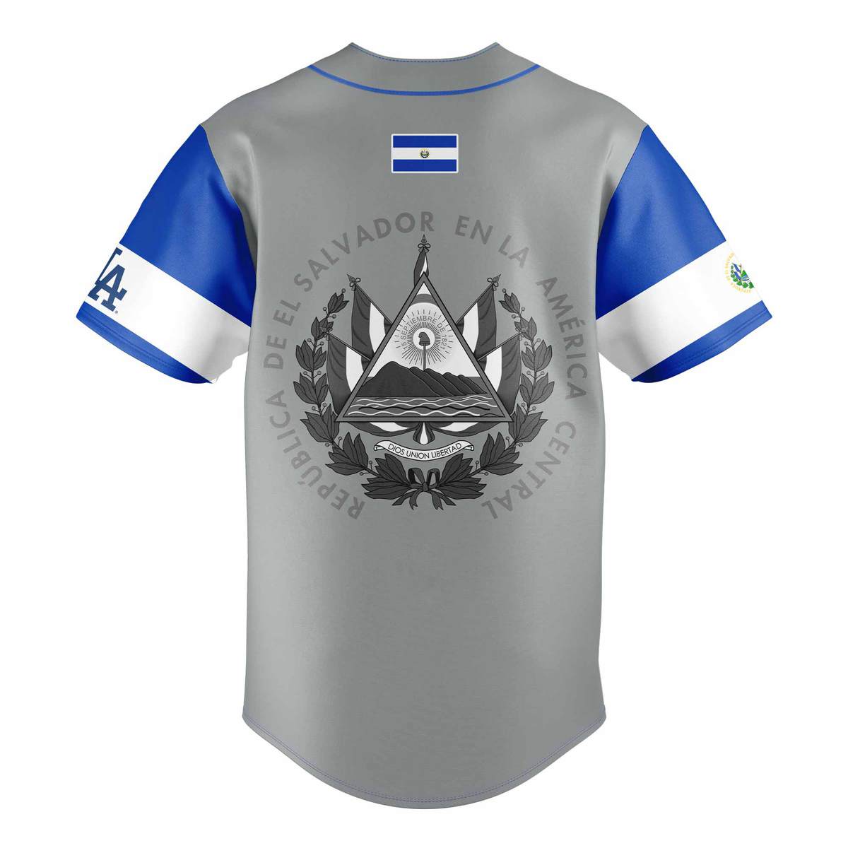 Dodgers Salvadoran Heritage Night Salvador Jersey+Pants+ Cap+NT28082406ID10DS10 - Famjoys Dodgers Salvadoran Heritage Night Salvador Jersey+Pants+ Cap+NT28082406ID10DS10 - Famjoys