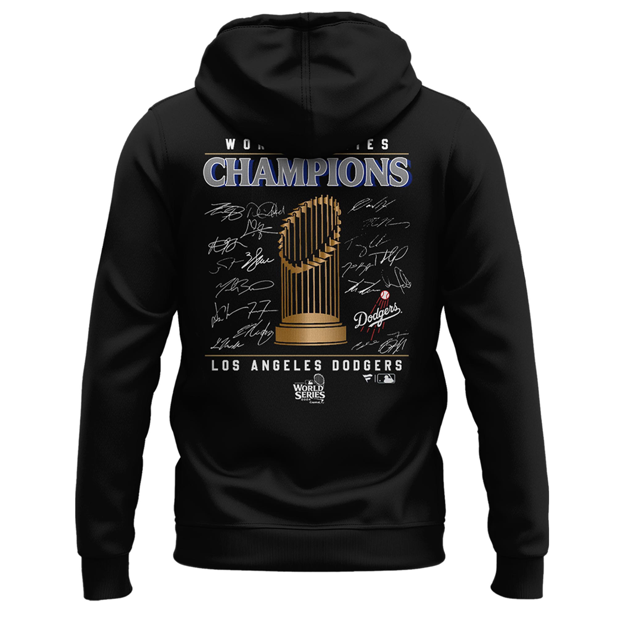 Dodgers World Series Champions Hoodie Version 2 - Famjoys Dodgers World Series Champions Hoodie Version 2 - Famjoys