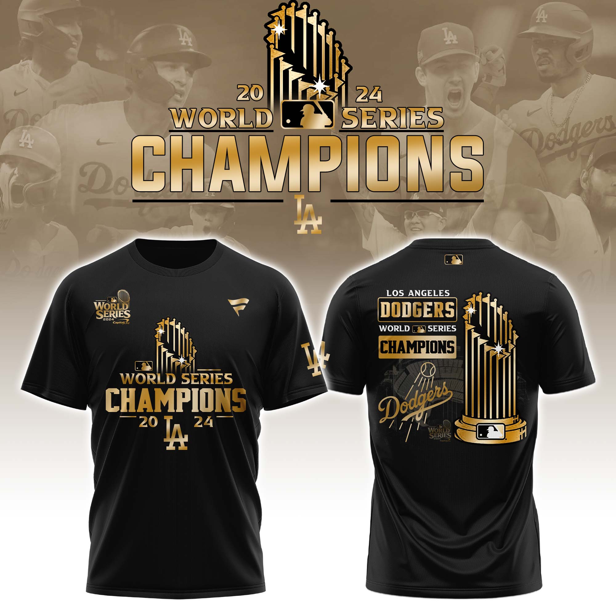 Dodgers World Series Champions Tshirt - Famjoys Dodgers World Series Champions Tshirt - Famjoys