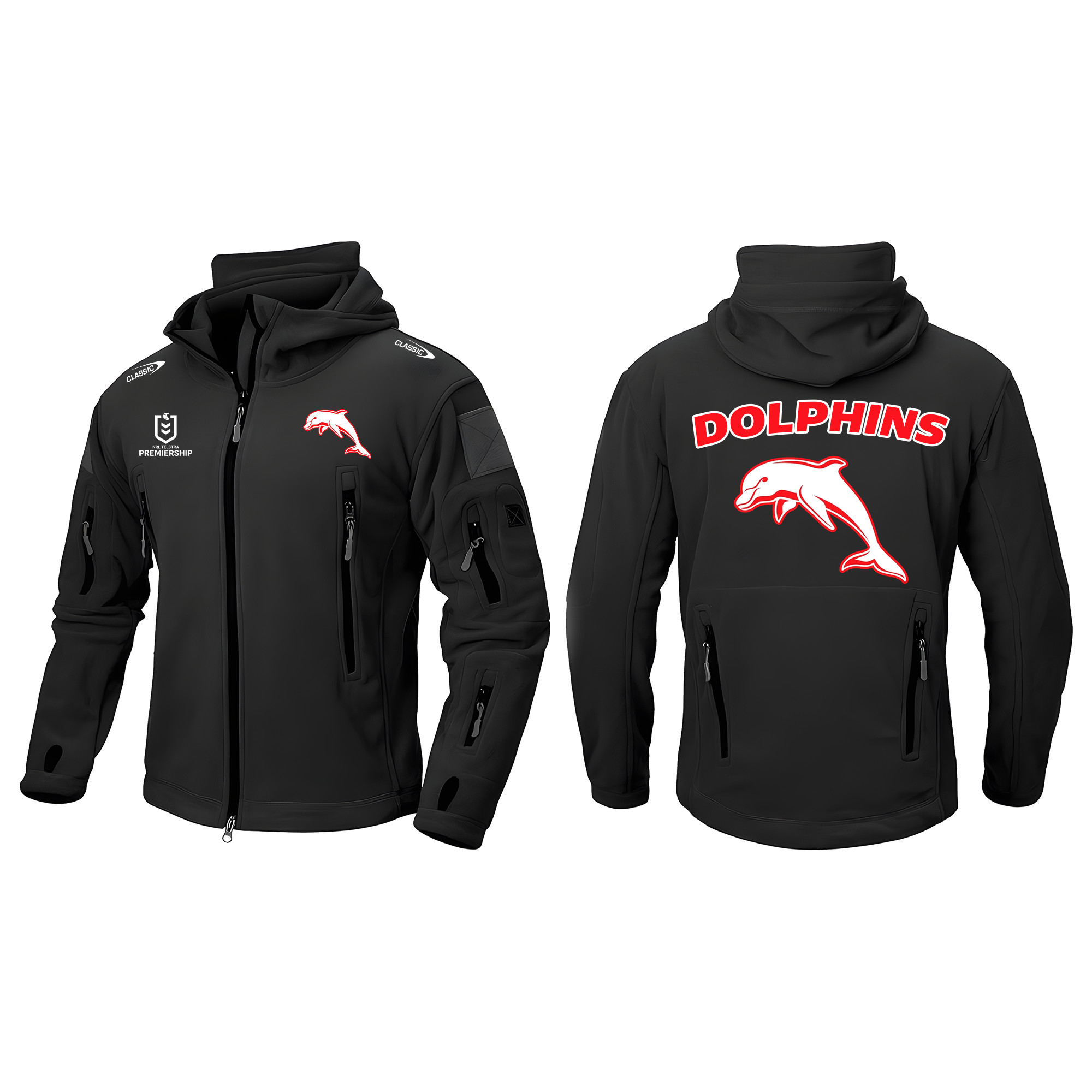 Dolphins Army Jacket – Edition - Famjoys Dolphins Army Jacket – Edition - Famjoys