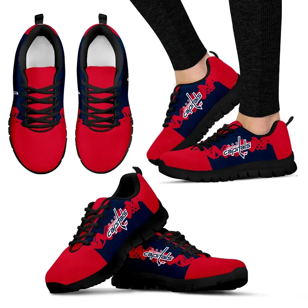 Doodle Line Amazing Washington Capitals Sneakers V1 - Famjoys Doodle Line Amazing Washington Capitals Sneakers V1 - Famjoys