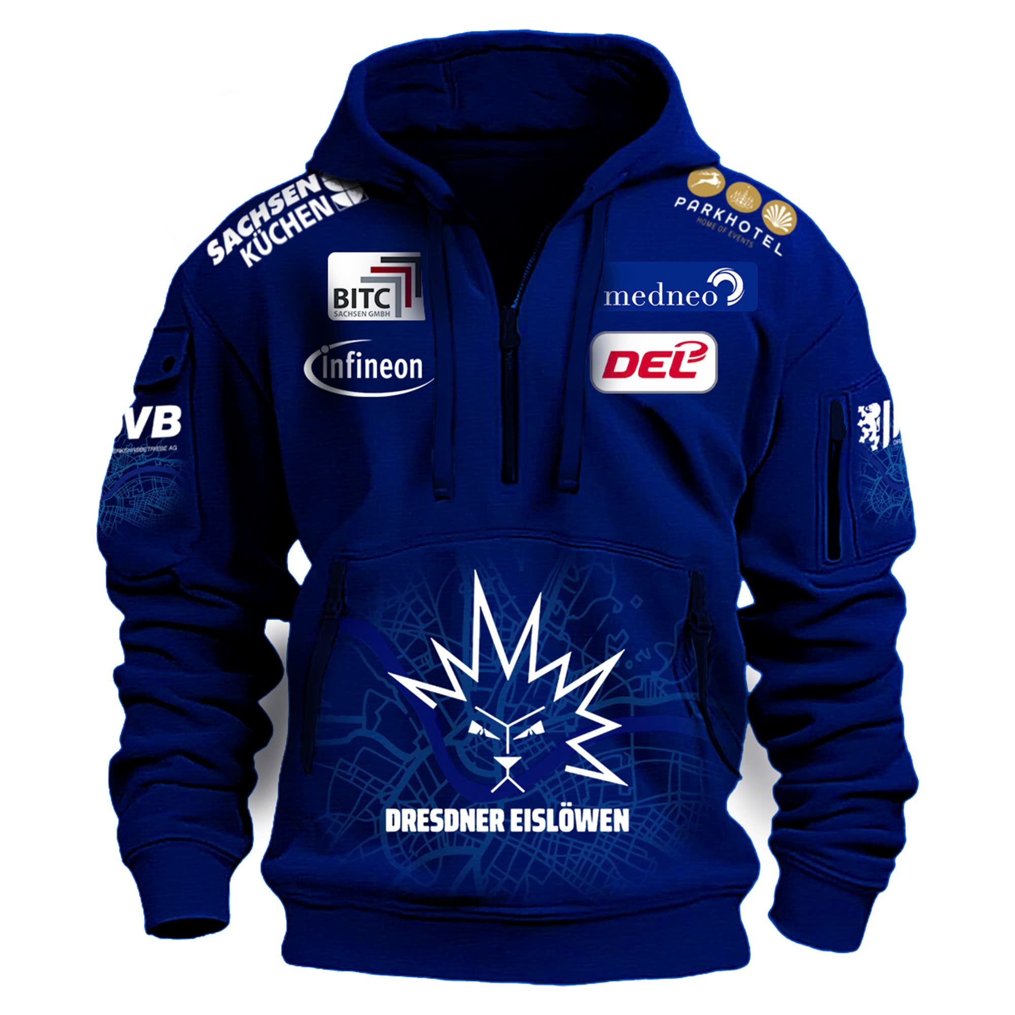 Dresdner Eislöwen Hoodie - Famjoys Dresdner Eislöwen Hoodie - Famjoys