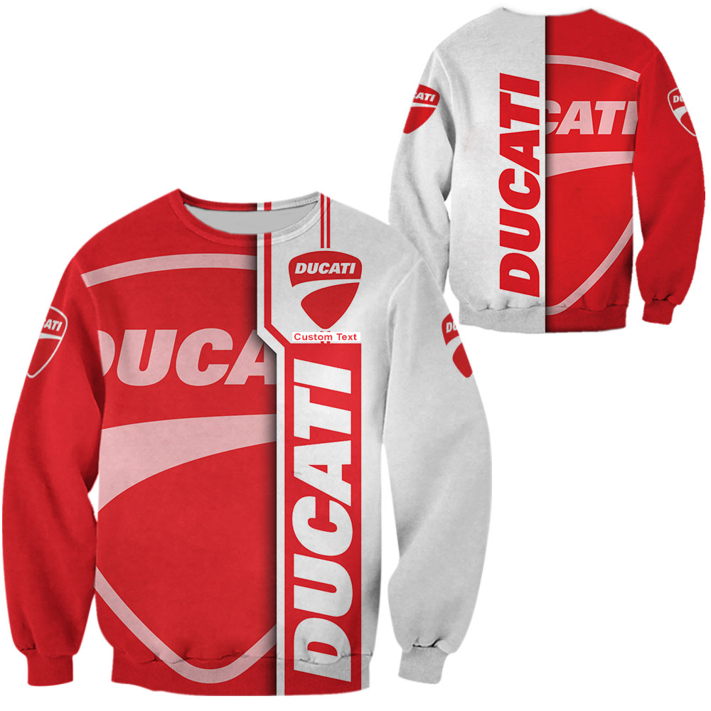 Ducati 3D Apparel Zip Hoodie,Pant,Polo, Button Hawaii Shirt Personalized - Famjoys Ducati 3D Apparel Zip Hoodie,Pant,Polo, Button Hawaii Shirt Personalized - Famjoys