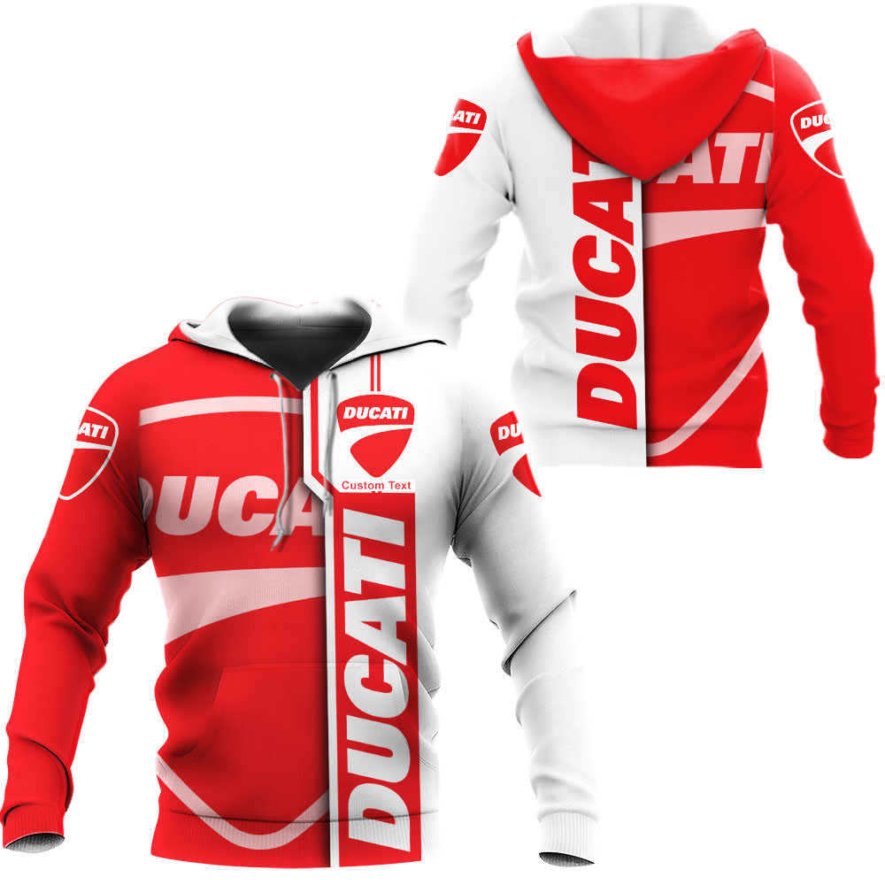 Ducati 3D Apparel Zip Hoodie,Pant,Polo, Button Hawaii Shirt Personalized - Famjoys Ducati 3D Apparel Zip Hoodie,Pant,Polo, Button Hawaii Shirt Personalized - Famjoys